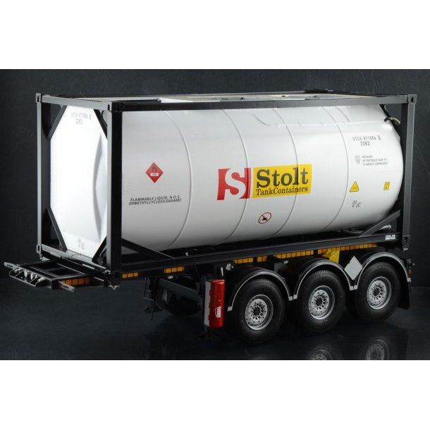 Tecnokar trailer med 20 fods tank