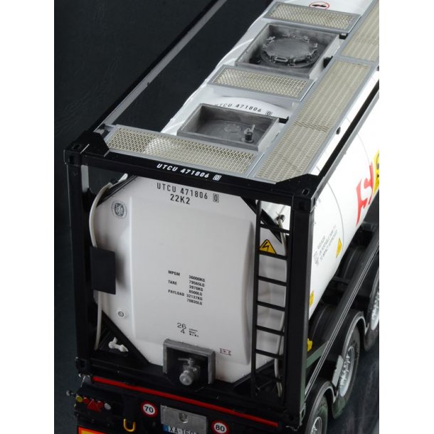 Tecnokar trailer med 20 fods tank