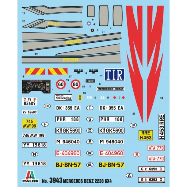 Mercedes-Benz 2238 6x4