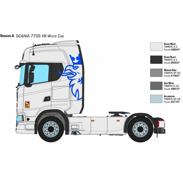 Scania 770 S V8 &acute;White Cab&acute;