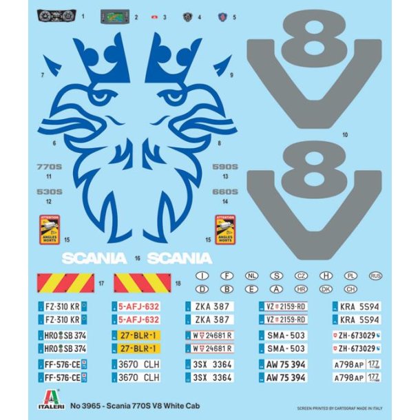 Scania 770 S V8 &acute;White Cab&acute;