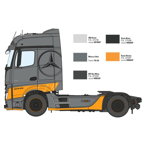Mercedes-Benz Actros MP4 Big Space - Grand Prix Edition
