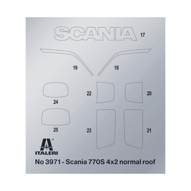Scania S770 4x2 Normal Roof Grey Cab
