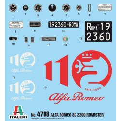 Alfa Romeo 8C 2300 Roadster, skala 1/12
