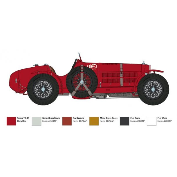 Alfa Romeo 8C 2300 Roadster, skala 1/12