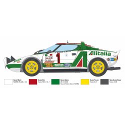 Lancia Stratos HF Gr.4 Monte Carlo 1977, skala 1/12