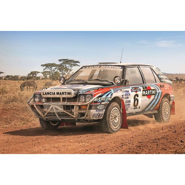 Lancia Delta Integrale Safari 16v Safari Rally 1991, skala 1/12
