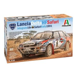 Lancia Delta Integrale Safari 16v Safari Rally 1991, skala 1/12