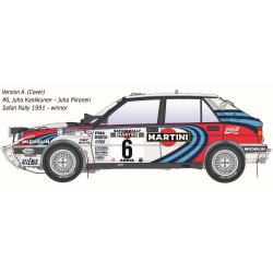 Lancia Delta Integrale Safari 16v Safari Rally 1991, skala 1/12