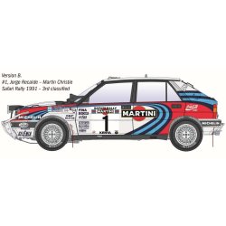 Lancia Delta Integrale Safari 16v Safari Rally 1991, skala 1/12