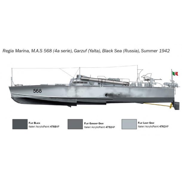 M.A.S. 563/568 med bestning