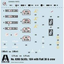 Sd. Kfz. 10/4 with FlaK 30 and crew