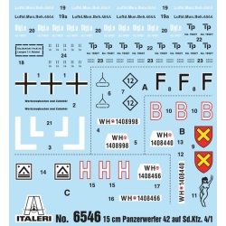 15 cm Panzerwerfer 42 Auf. Sd.Kfz. 4/1