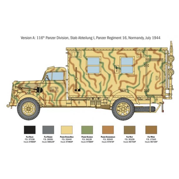 Opel Blitz - radio lastbil