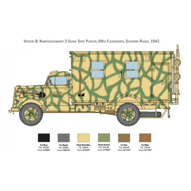 Opel Blitz - radio lastbil