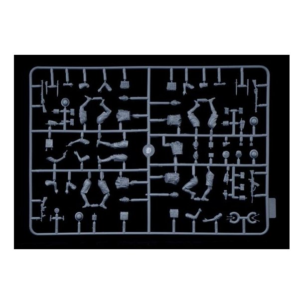 Crusader Mk. II with 8th Army Infantry