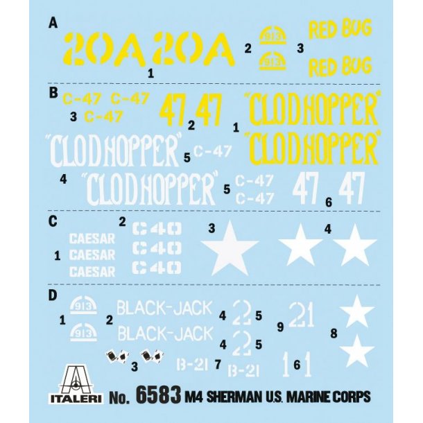 Sherman M4A2 US Marine Corps