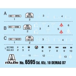 Sd. Kfz. 10 Demag D7 with 7,5 cm leIG 18 and crew