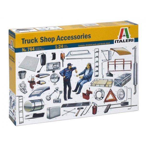 Truck Shop tilbehr skala 1/24