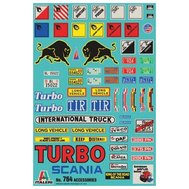 Truck Shop tilbehr skala 1/24