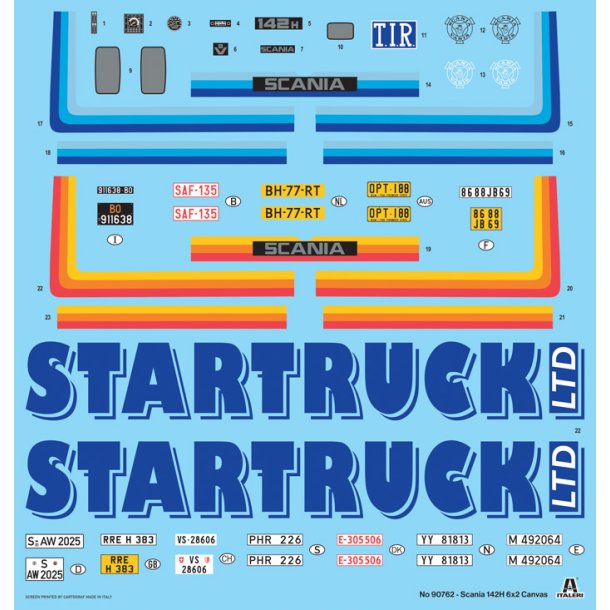 Scania 142H 6x2 Canvas