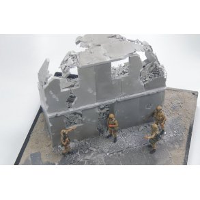 Armerede betonplader med vinduer, 70 x 35 mm. Pakke med 9 stk.