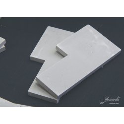 Armerede betonplader med vinduer, 70 x 35 mm. Pakke med 9 stk.