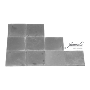 Fliser 50 x 50, mrkegr. 60 stk.