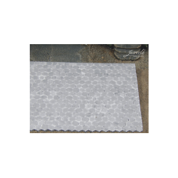 Seks-kantede fliser, m�rk gr�, 270 stk. Skala 1/32-1/35