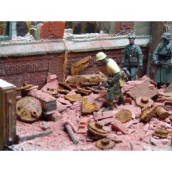 Metalskrot, tandhjul. Rustne farver