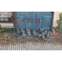 Affaldsskke, sorte. Pakke med 10 stk.