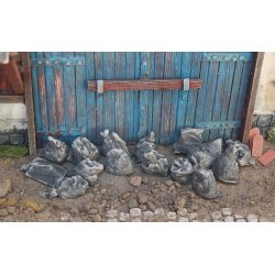 Affaldsskke, sorte. Pakke med 10 stk.