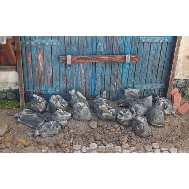 Affaldsskke, sorte. Pakke med 10 stk.