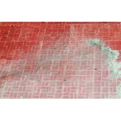 Mursten p� plade. Pakke med 8 plader