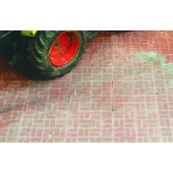 Mursten p� plade. Pakke med 8 plader