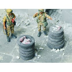 Checkpoint barriere af gamle dk