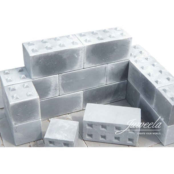 Betonblokke med knopper, 8 + 4