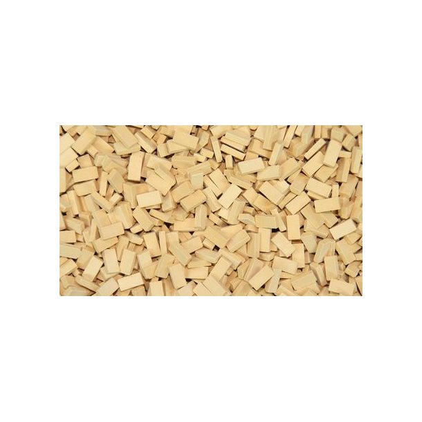 Mursten, Lys beige. 2000 stk.