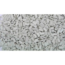 Mursten, lysegr. 3000 stk. Skala 1/87