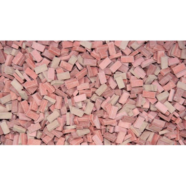 Mursten, rdmix. 3000 stk. Skala 1/87
