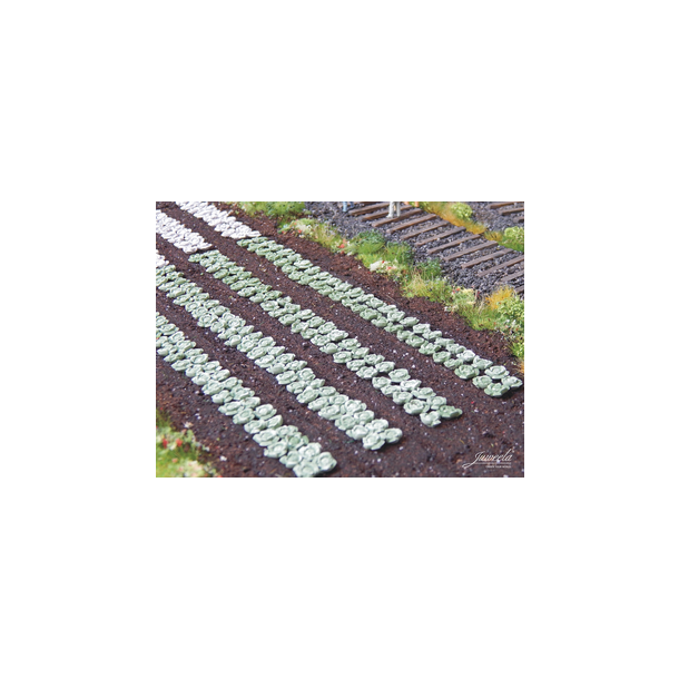 Gr�nne k�lplanter, 220 stk. Skala 1/87