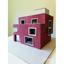 Murstensv�g Flexyway, m�rk r�d. 235 x 138 mm