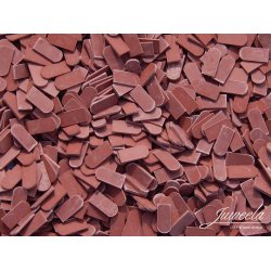 Tagsten, bverhale. Mrk rd. 1500 stk.