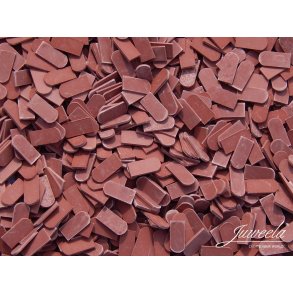 Tagsten, bverhale. Mrk rd. 1500 stk.