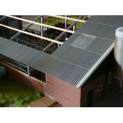 Blgetagplade, cementgr. 15 stk.