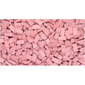 Mursten, lys rd. 500 stk.