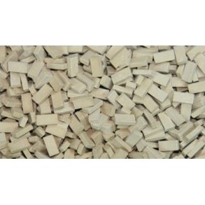 Mursten, mrk beige. 400 stk.