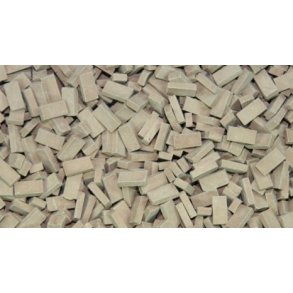 Mursten, m�rk terrakotta. 1000 stk.