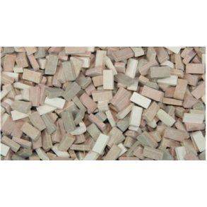 Mursten, mix terrakotta. 500 stk.