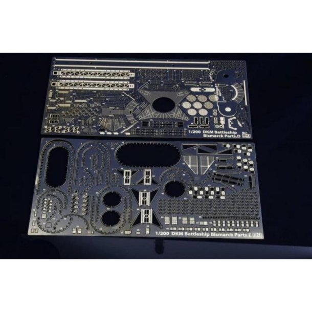 Bismarck (Trumpeter) DX Pack, skala 1/200